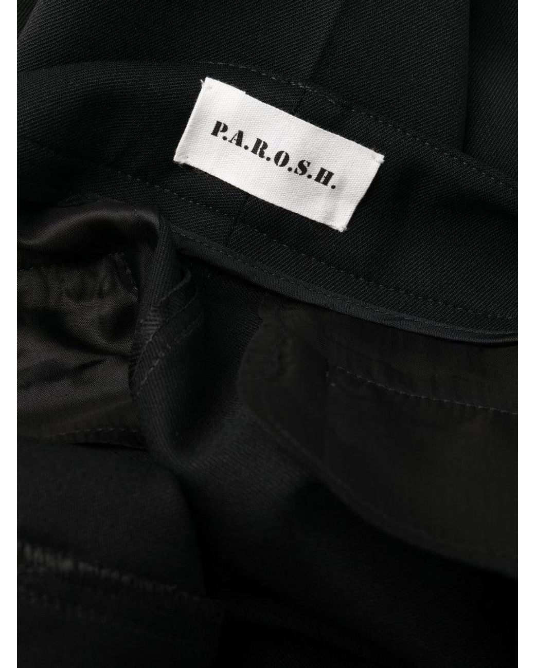 P.A.R.O.S.H. Black Liliuxy Pants