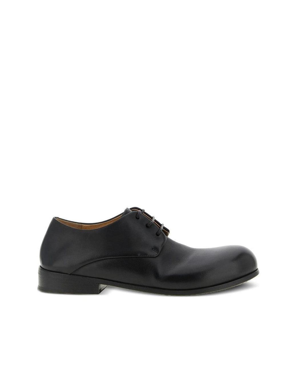 Marsèll Black Leather Dress Shoes for men