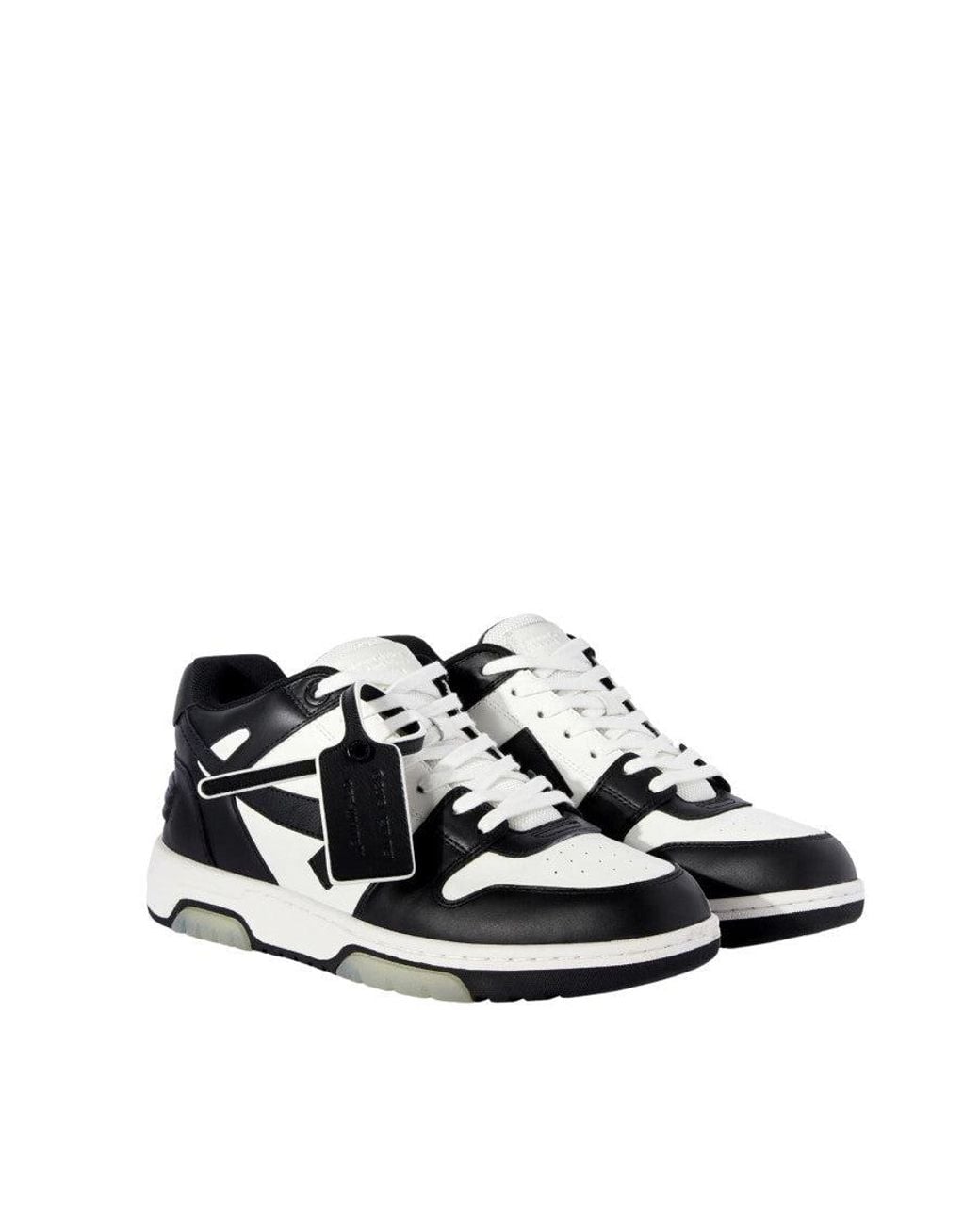 Off-White c/o Virgil Abloh Blackwhite Color Block Sneakers for men