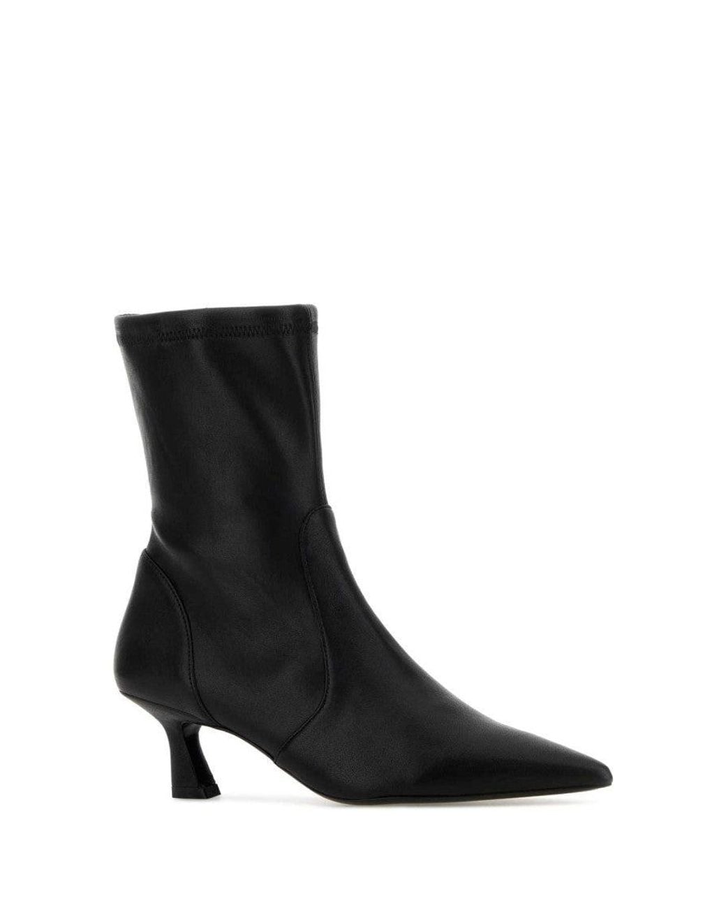 Stuart Weitzman Black Vinnie Boots