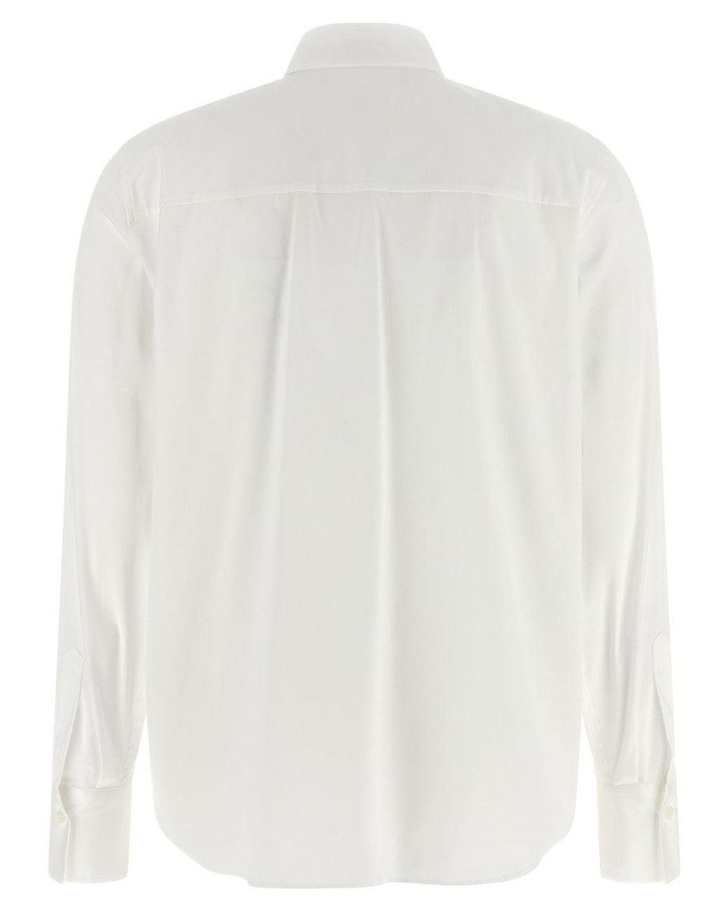 Brunello Cucinelli White Cotton Blouse