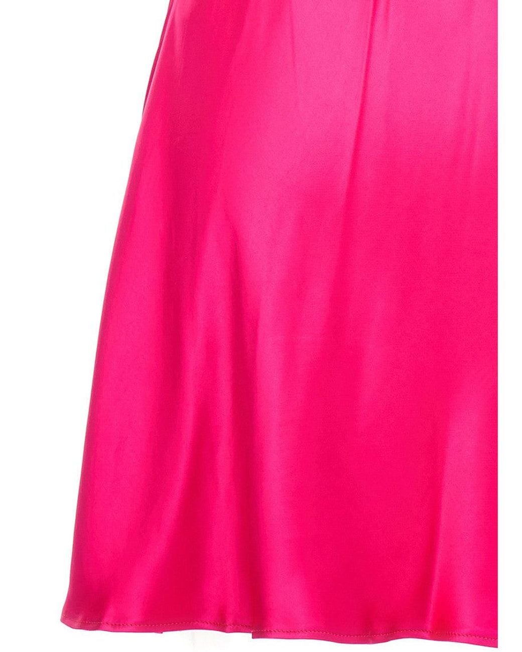 Y. Project Pink Fuchsia Abito Raso