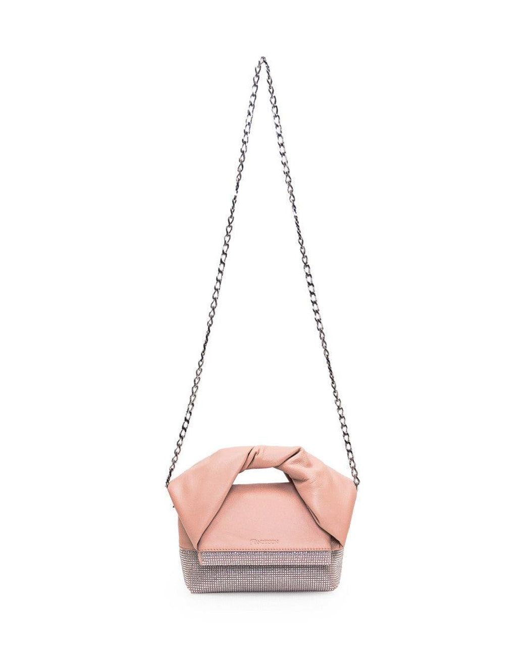 J.W. Anderson Pink Twister Small Crossbody Bag