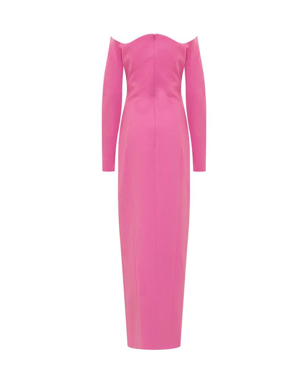 Monot Pink Long Sleeve Mini Suit