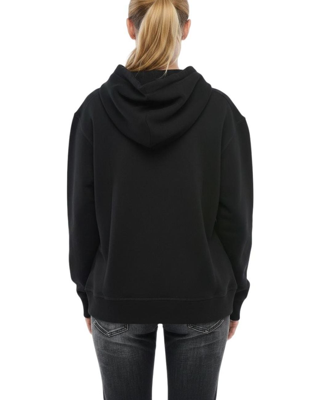 DSquared² Black Logo Hood Sweatshirt