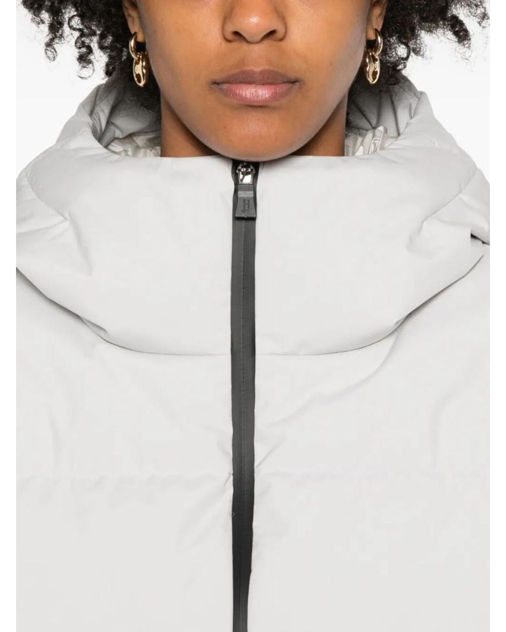 Herno White 2Layers Padded Jacket