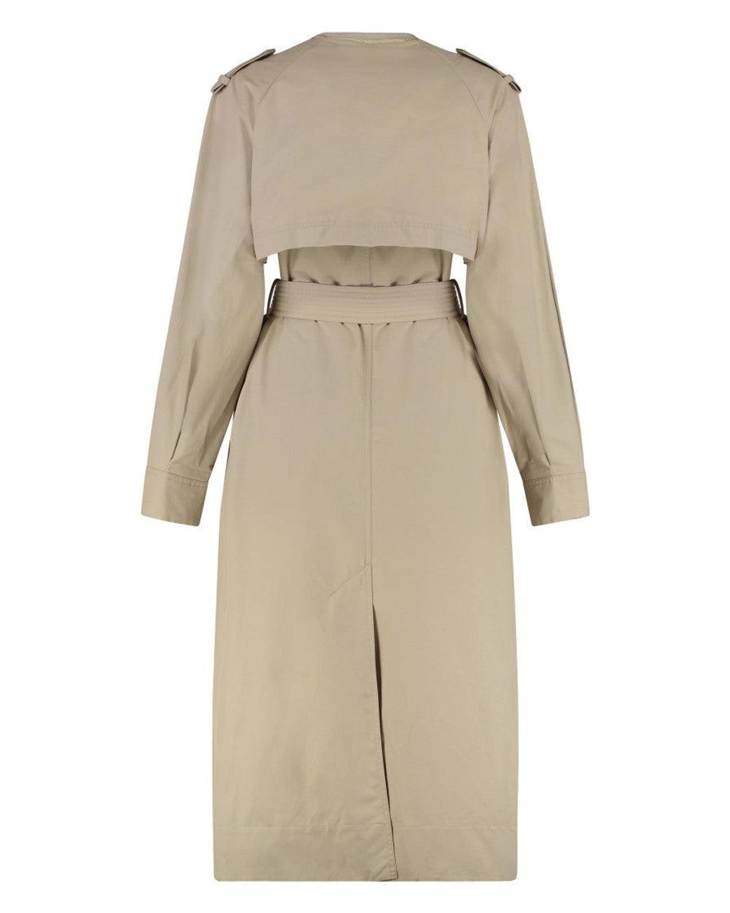 Moncler Natural Gourdon Trench Coat