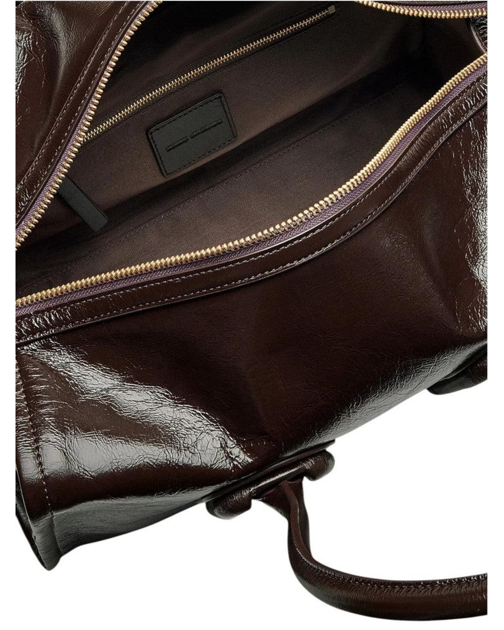 Marc Jacobs Black Shoulder Bag Bebe City Tote Leather Cow