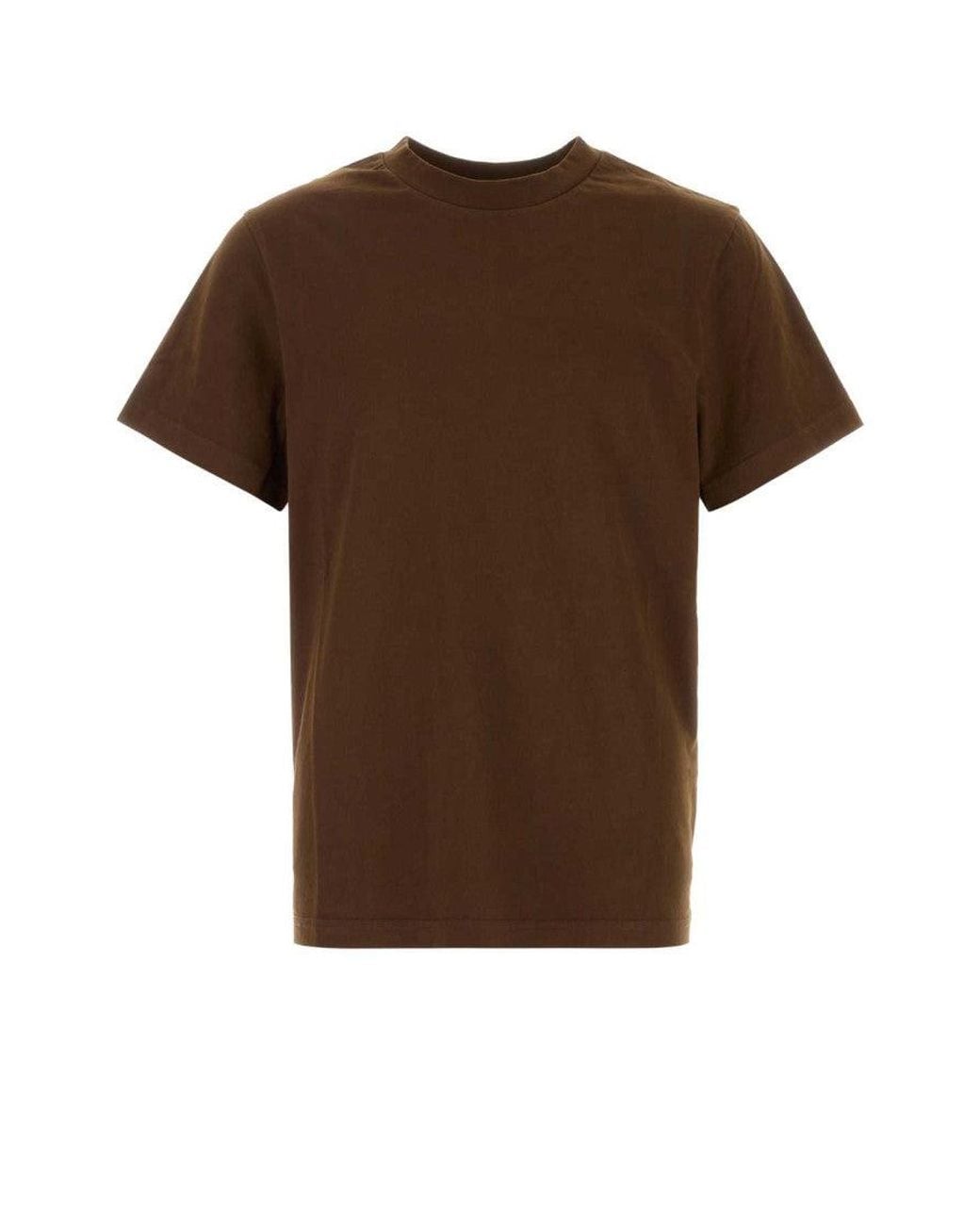 Entire studios Brown Crew Neck T-Shirt for men