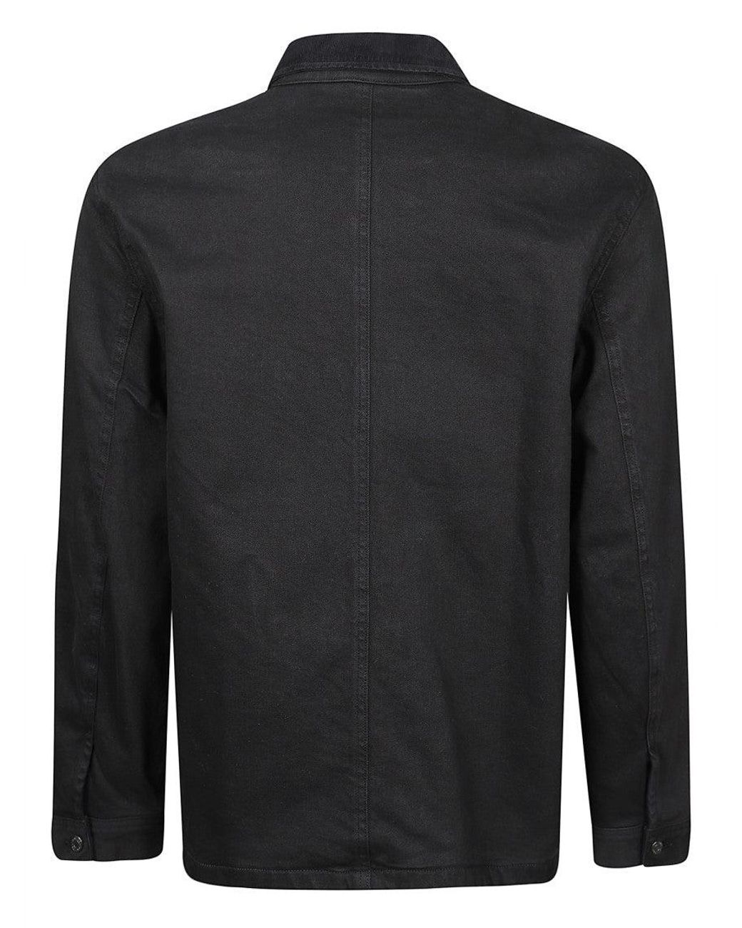 Tom Ford Black Shirt Collar Jacket for men