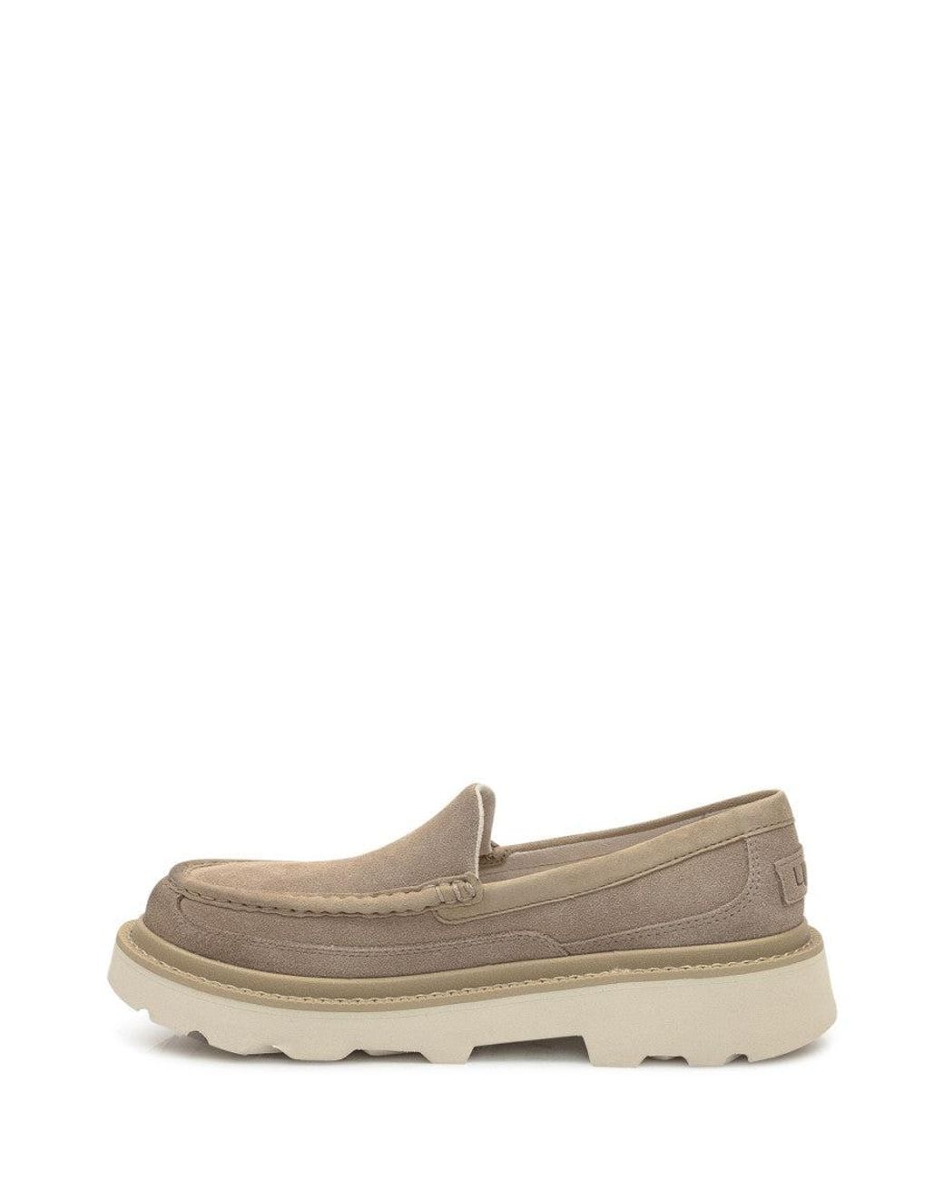 Ugg Gray Solid Chunky Loafers for men
