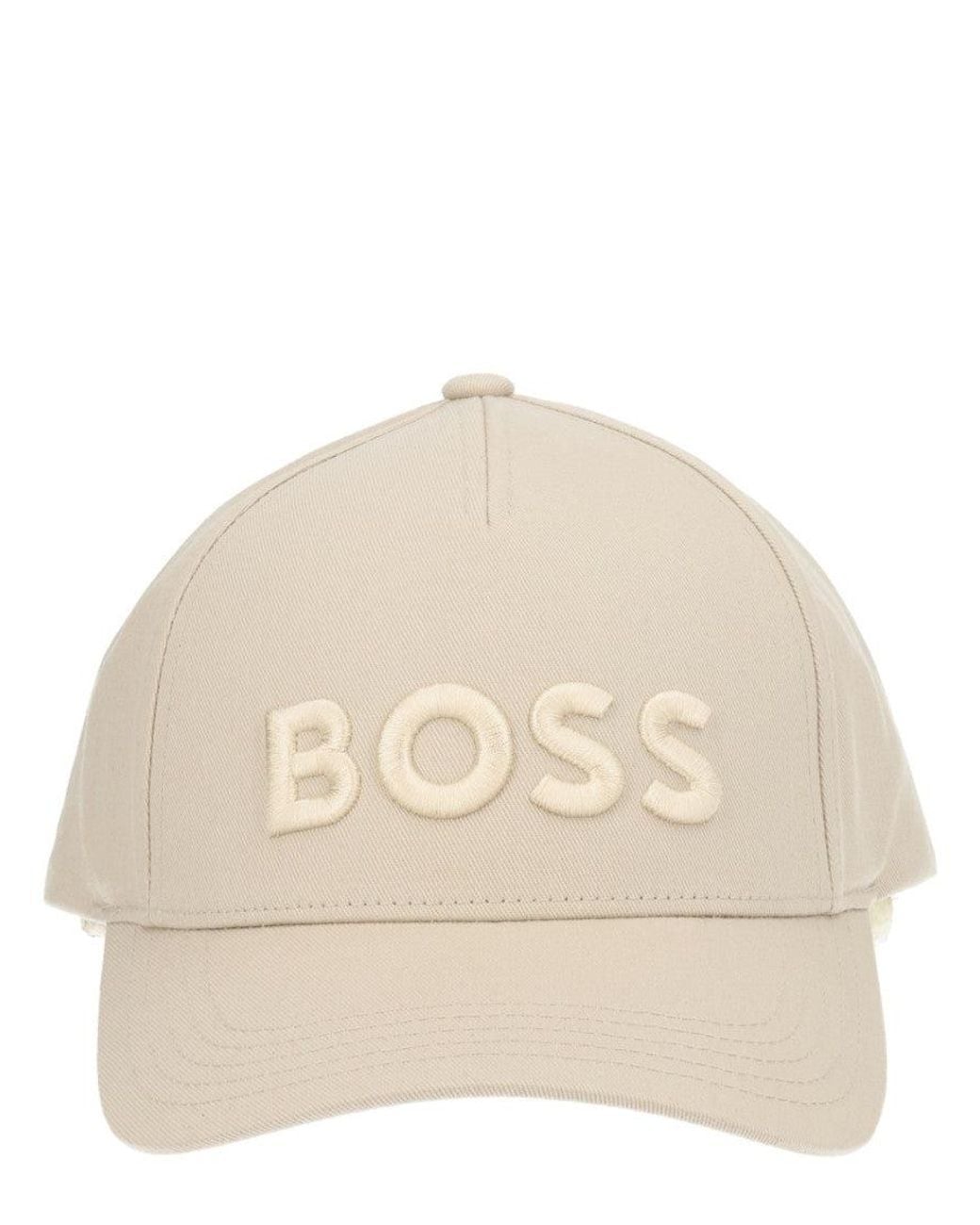 Boss Natural Logo Baseball Hat for men