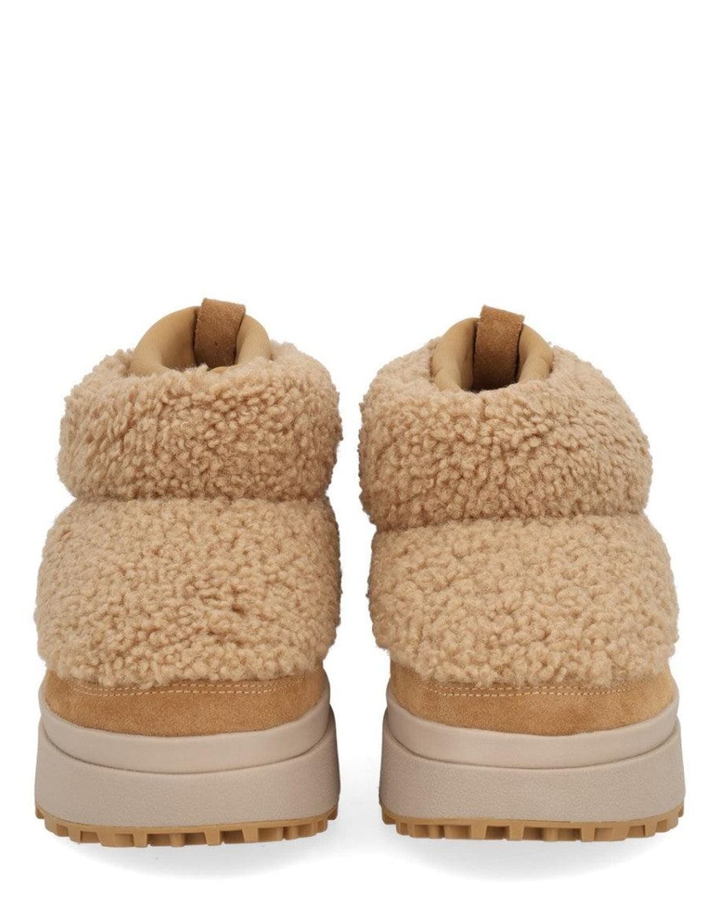 Ash Brown Textured Olympia Boots
