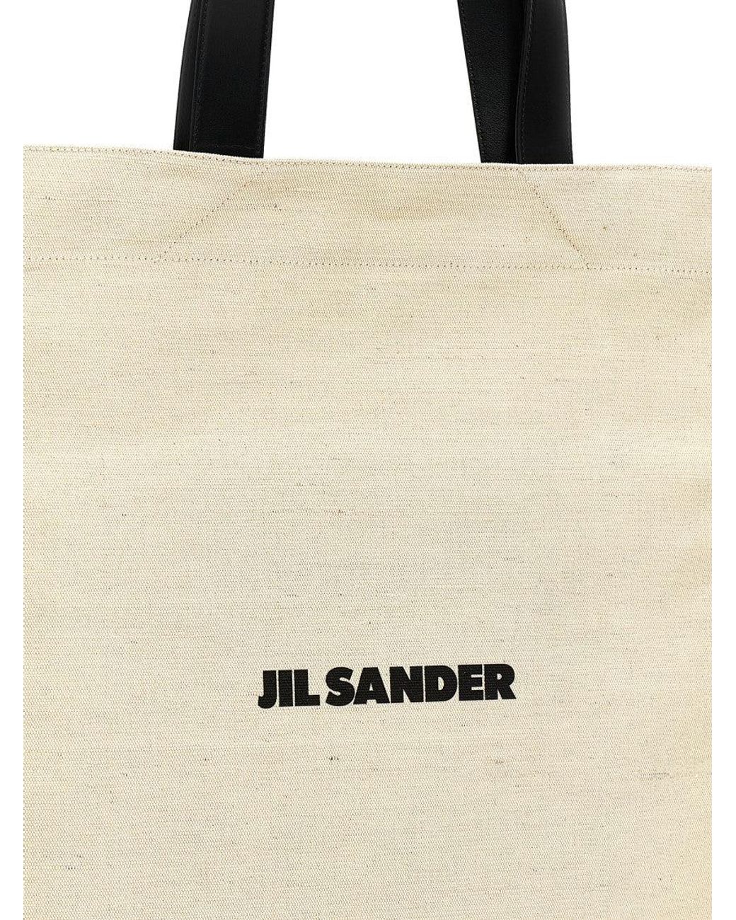 Jil Sander Natural Medium 'Flat' Tote Bag for men
