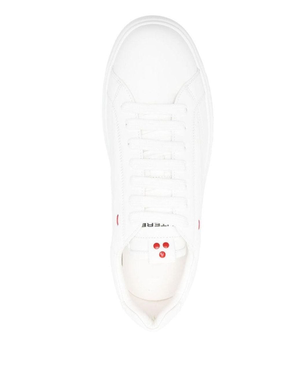 Peuterey White Lace-Up Sneaker for men