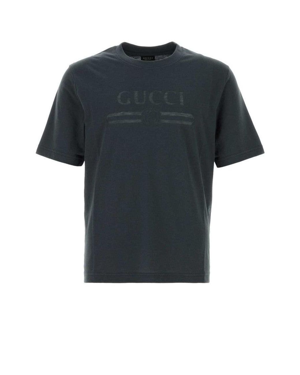 Gucci Black Logo T-Shirt for men