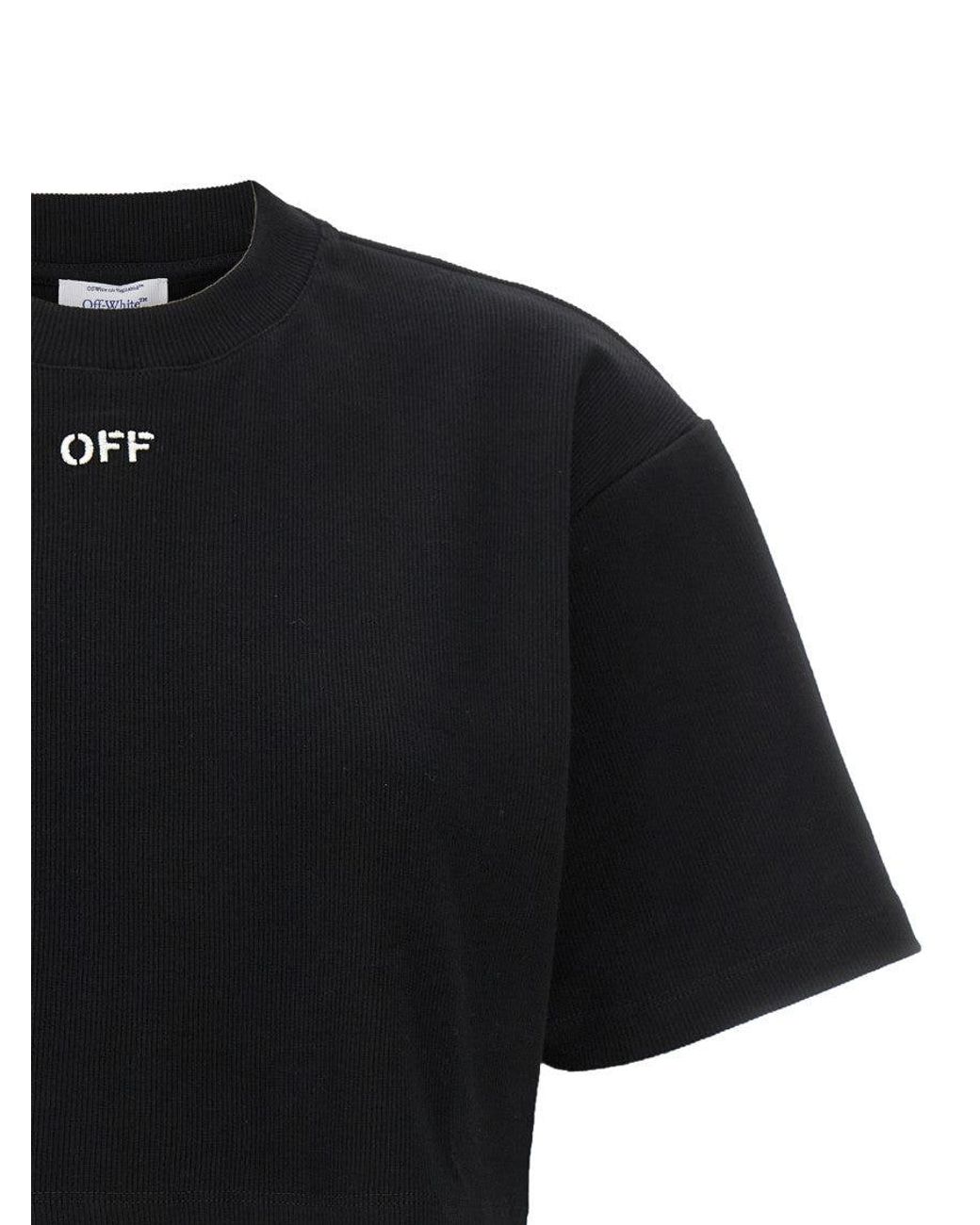 Off-White c/o Virgil Abloh Black 'Off Stamp' T-Shirt