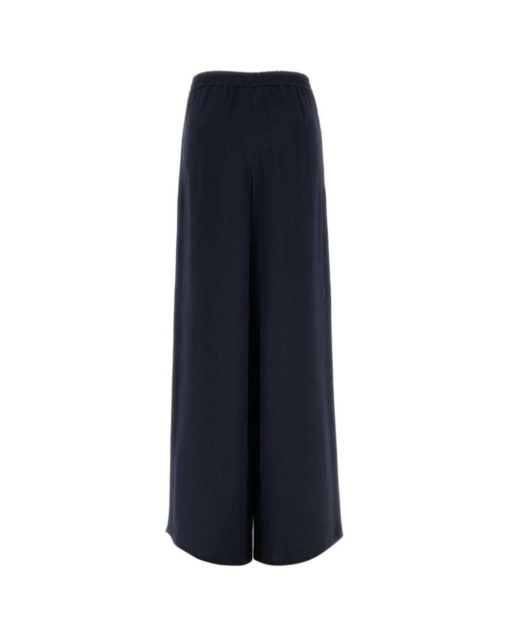 Max Mara Blue Relaxed Elasticated Pants