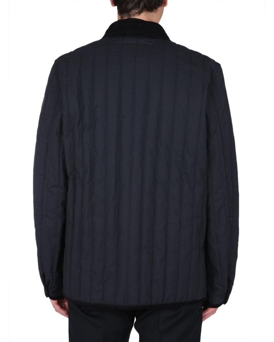 Woolrich Blue Midnight Solid Jacket for men