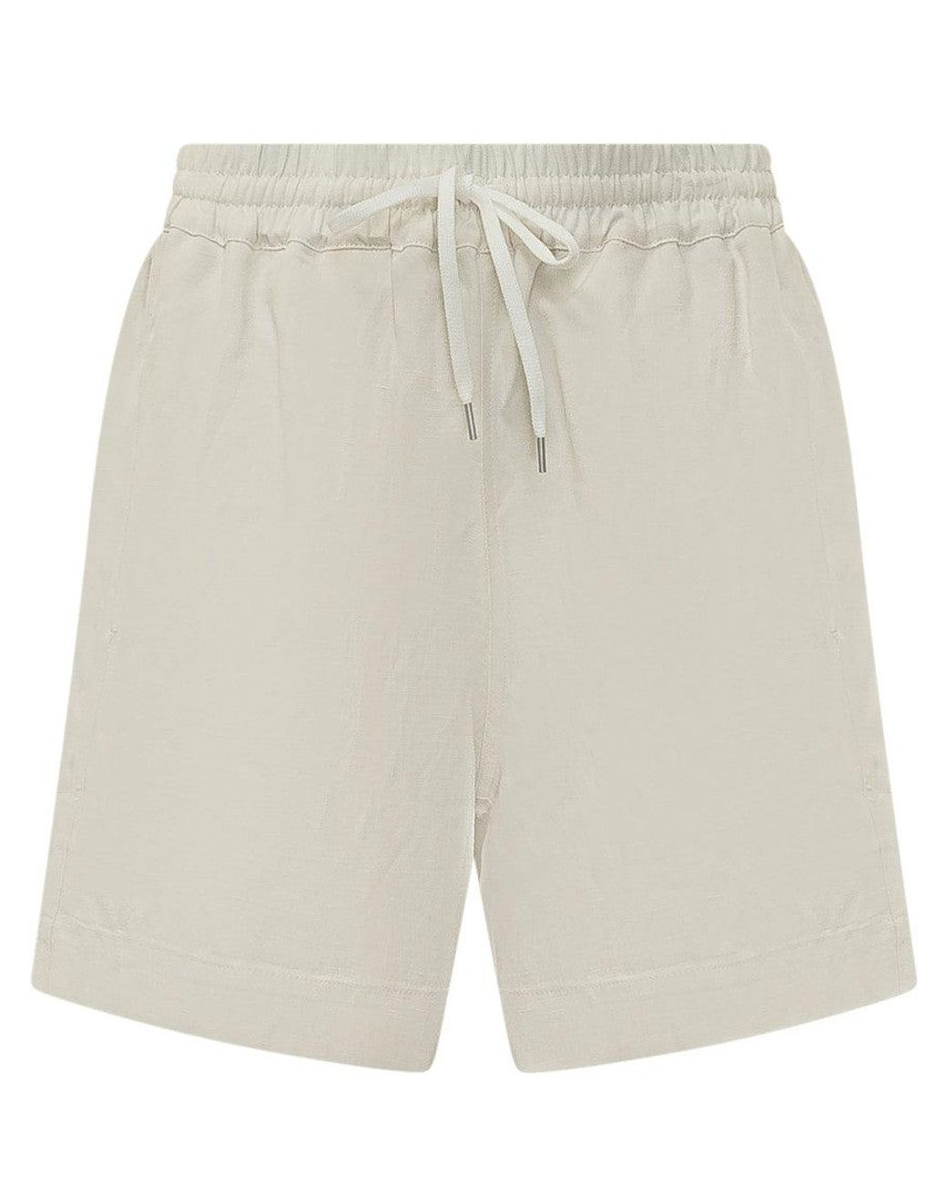 Studio Nicholson White Solid Shorts