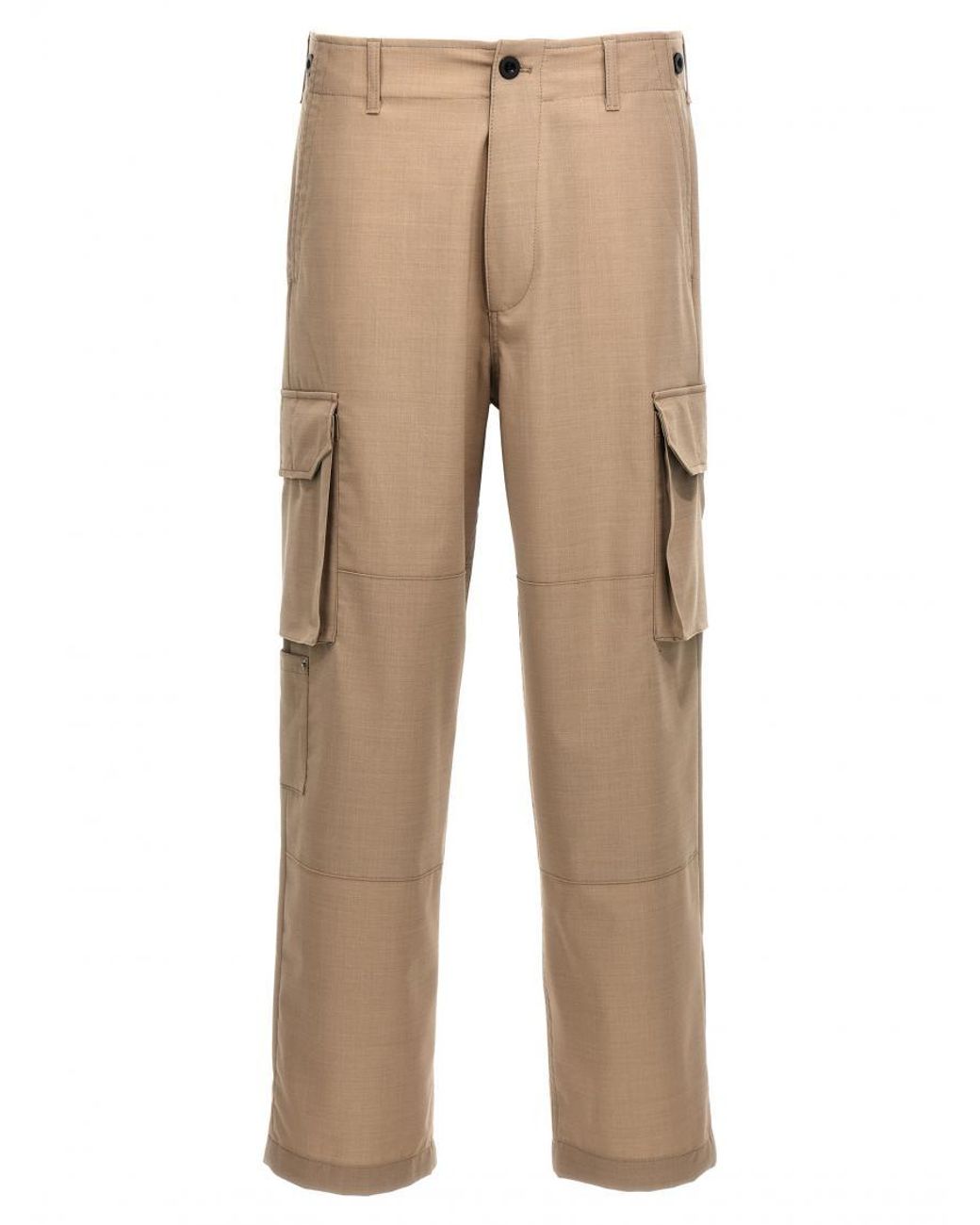 Department 5 Natural Wool-Blend Multi-Pocket Pants for men