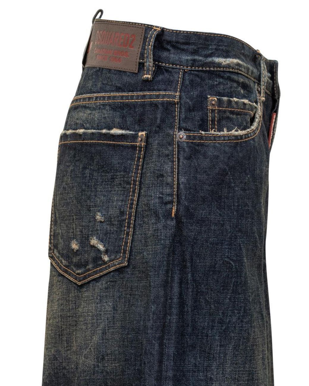 DSquared² Blue Classic Denim Jeans