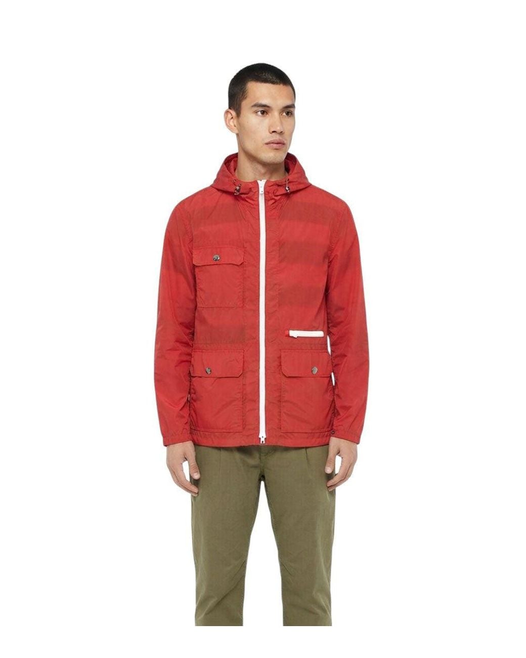 Woolrich Red Mountain Hooded Jacket for men