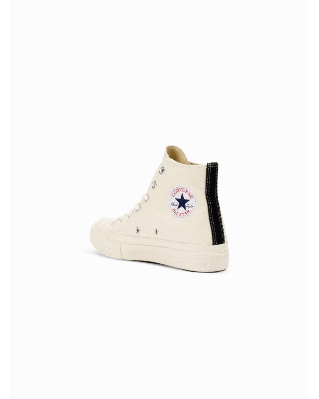 Comme des Garçons Pink Chuck Taylor High-Top Sneakers for men