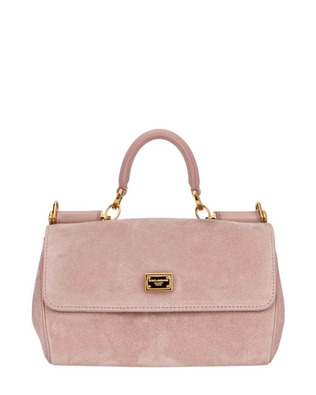 Dolce & Gabbana Pink My Sicily Medium Satchel