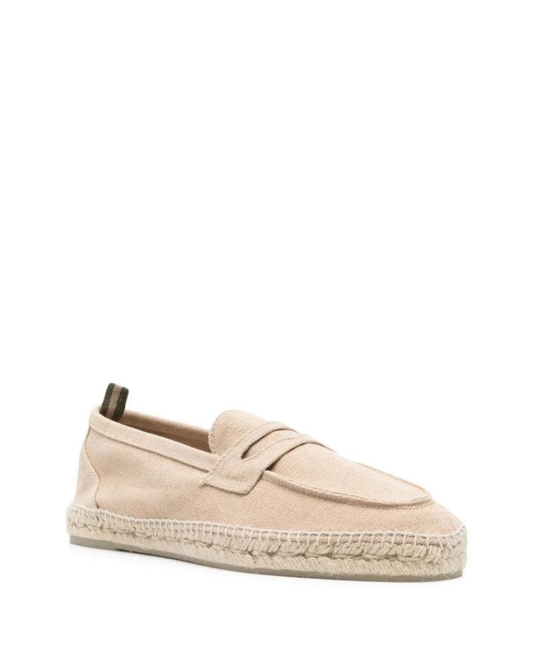 Castaner Natural Slip On Espadrilles for men
