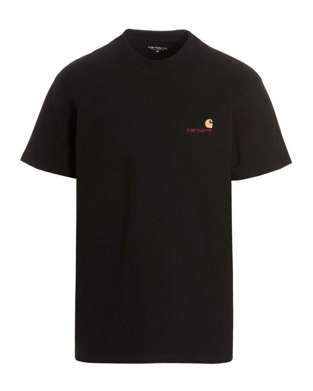 Carhartt Black Embroidered Logo T-Shirt for men