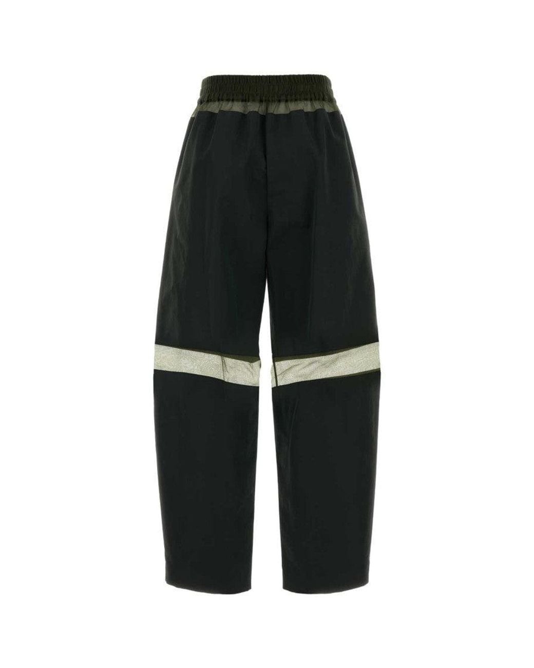 Fendi Black Relaxed Elasticated Pants