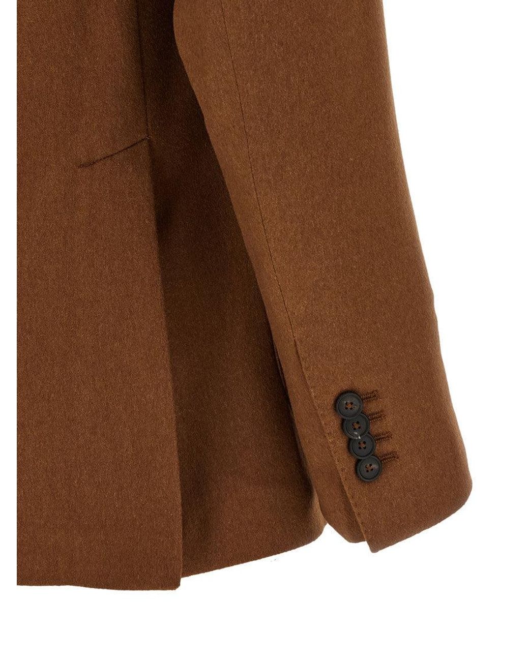 Tagliatore Brown Double Breasted Blazer for men