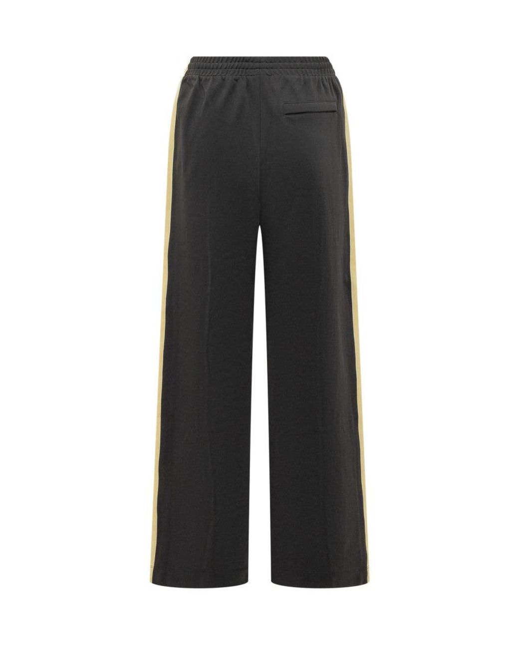 KENZO Black Relaxed Drawstring Pants