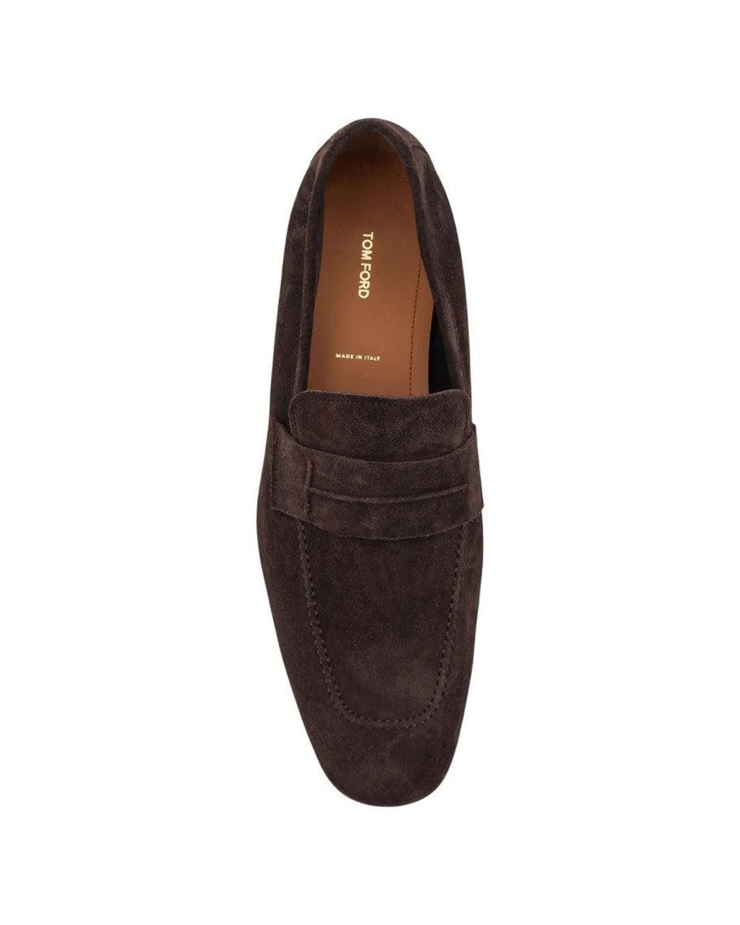 Tom Ford Brown Slip On Loafers for men