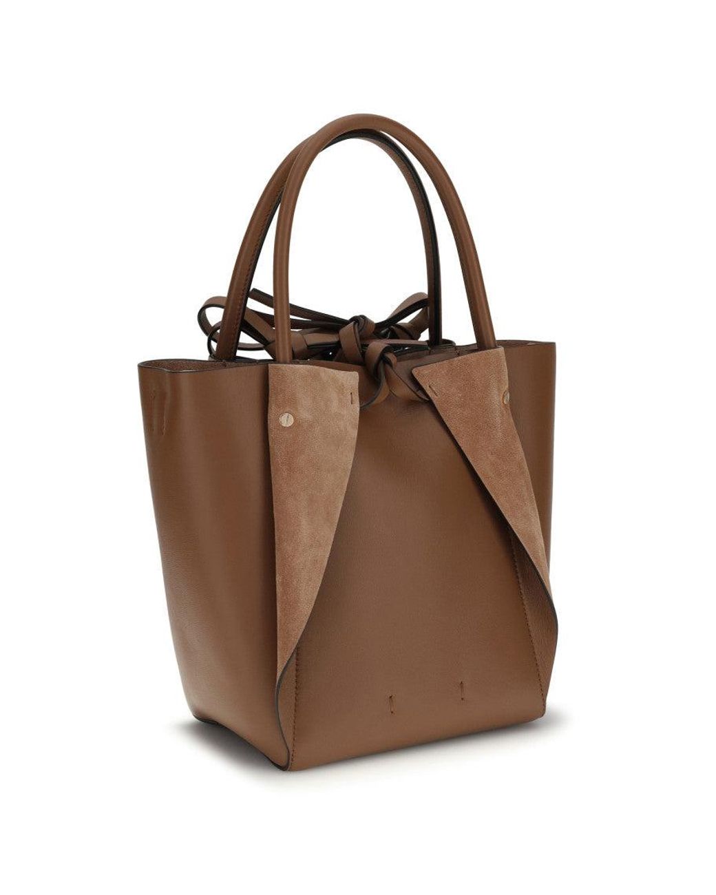 Gabriela Hearst Brown Marija Small Tote