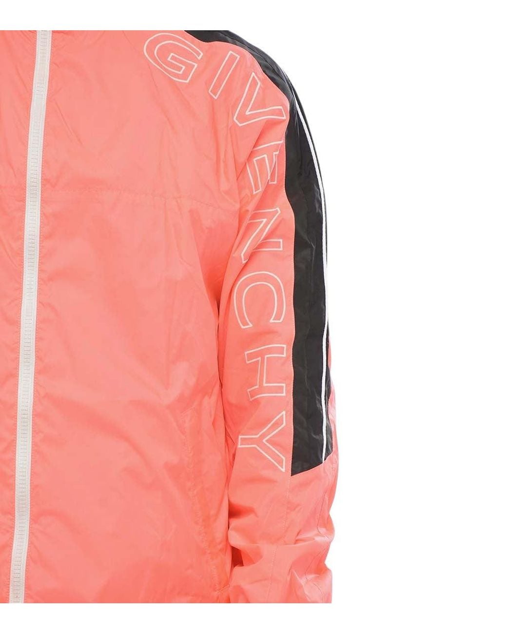 Givenchy Pink Logo Track Jacket for men