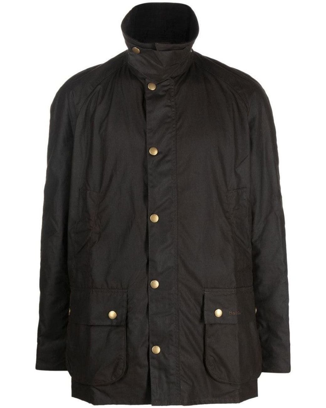 Barbour Black Dark Regular Jacket for men