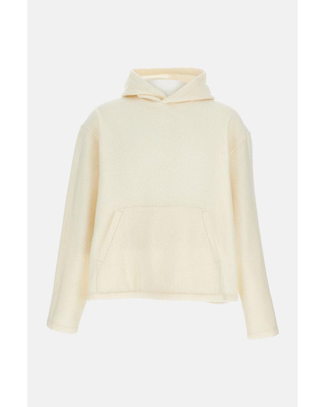 Rier White Solid Sweatshirt for men