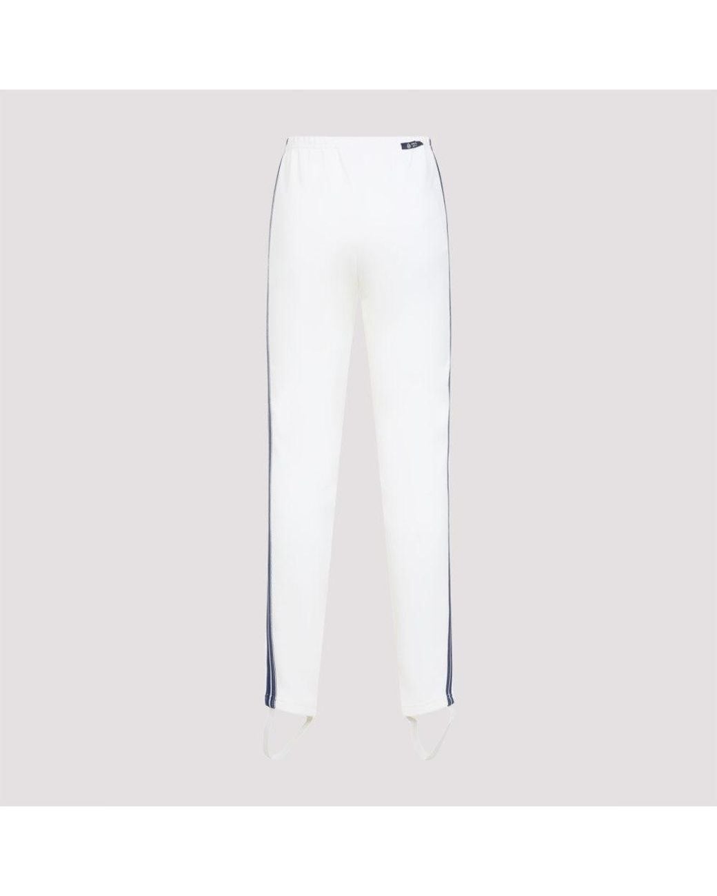 Prada White Slim-Fit Cotton Trouser