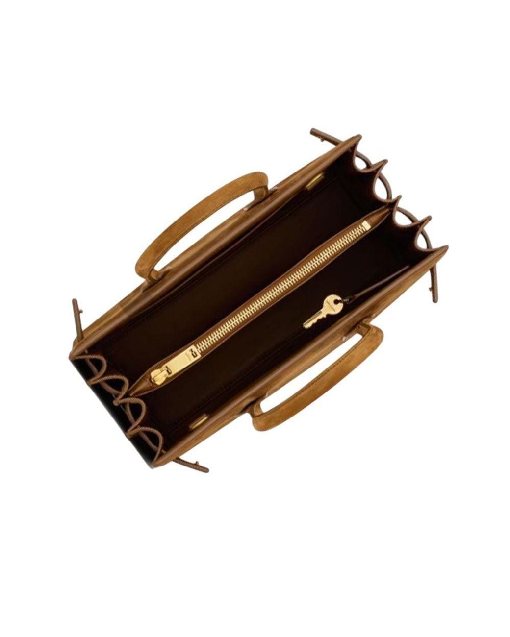Saint Laurent Brown Sac De Jour Small Satchel