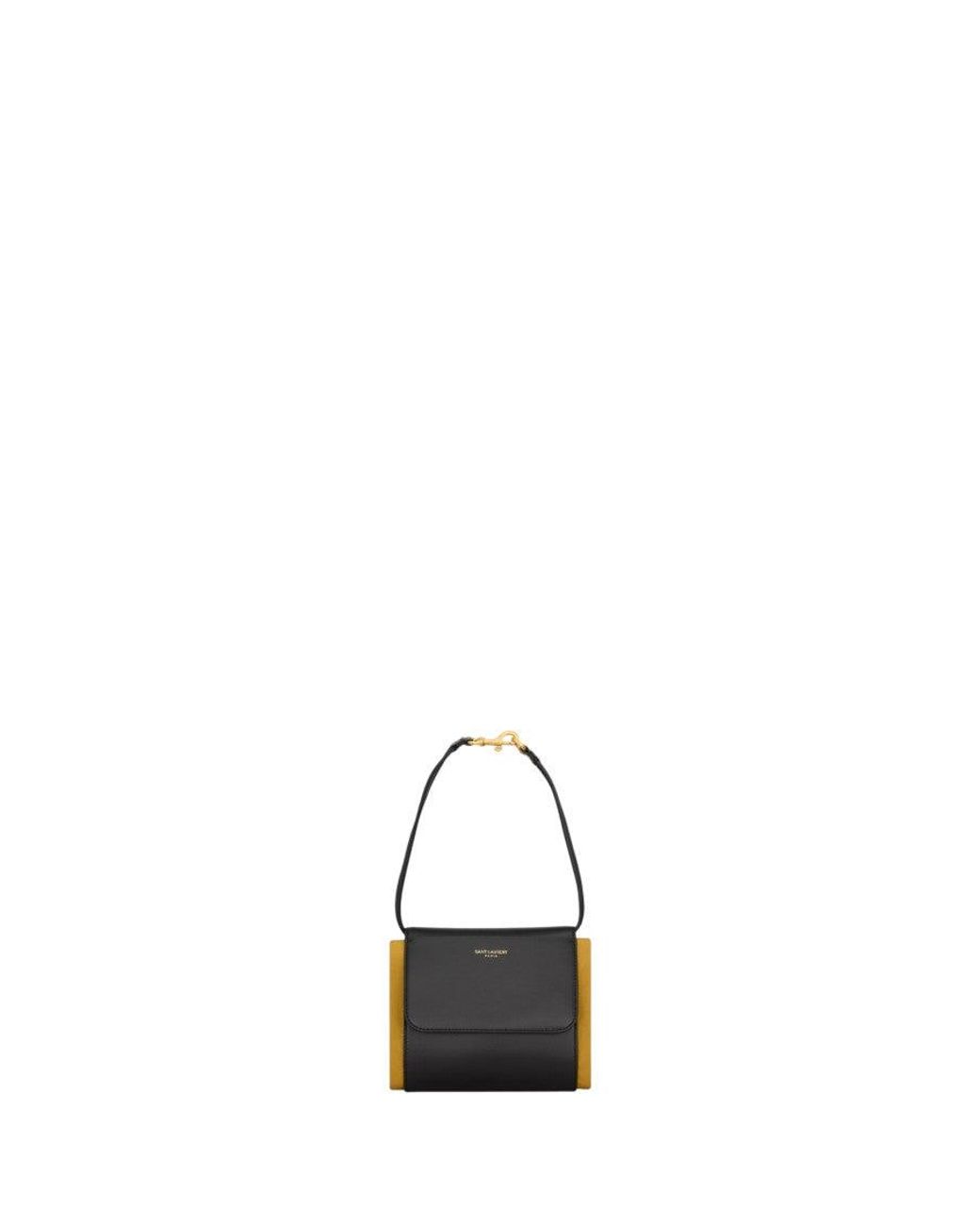 Saint Laurent Natural Mustard Foulard Folding Tote for men
