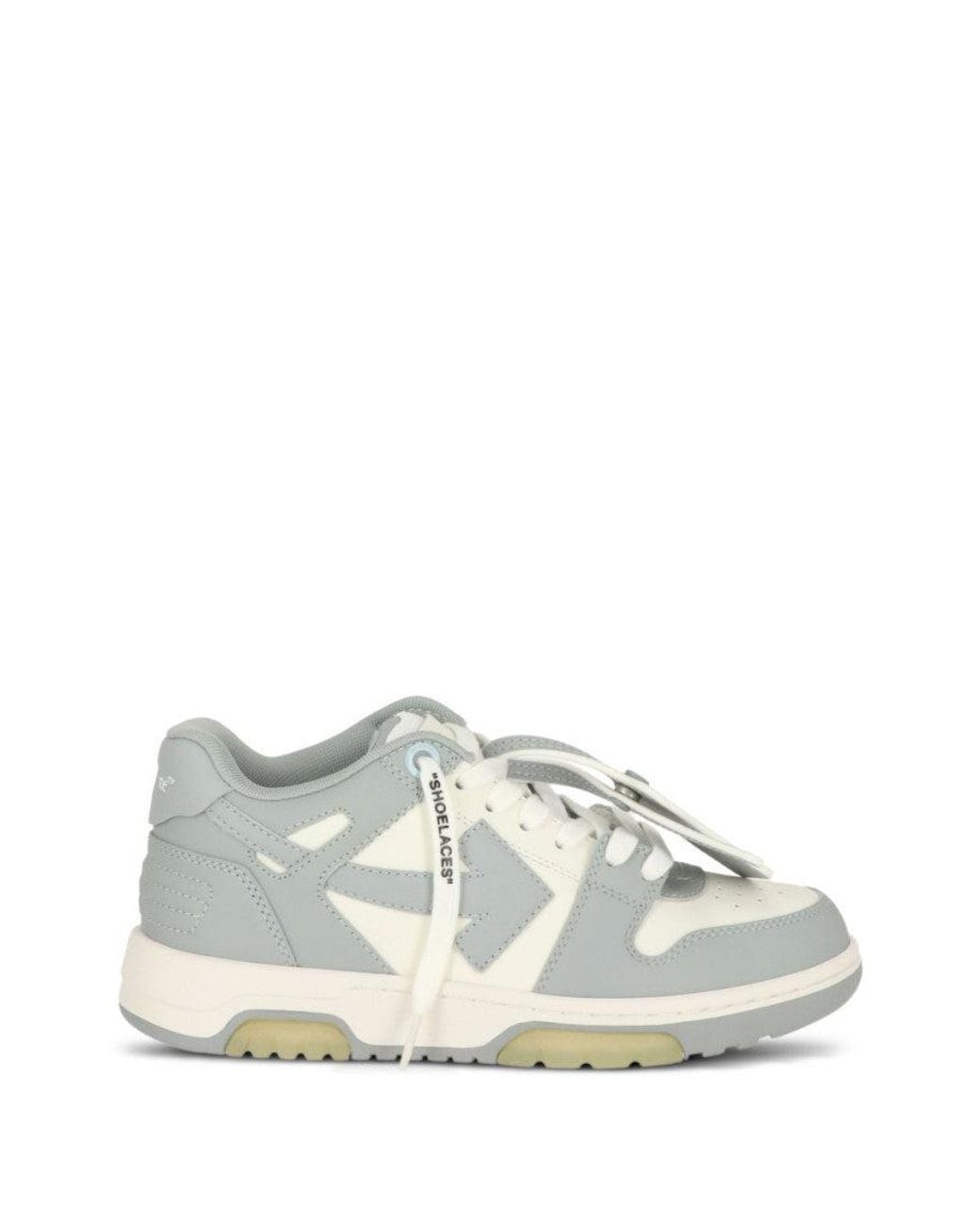 Off-White c/o Virgil Abloh White Out Of Office Leather Sneakers