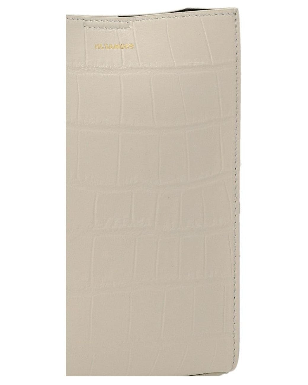 Jil Sander Natural 'Tangle Small' Crossbody Bag