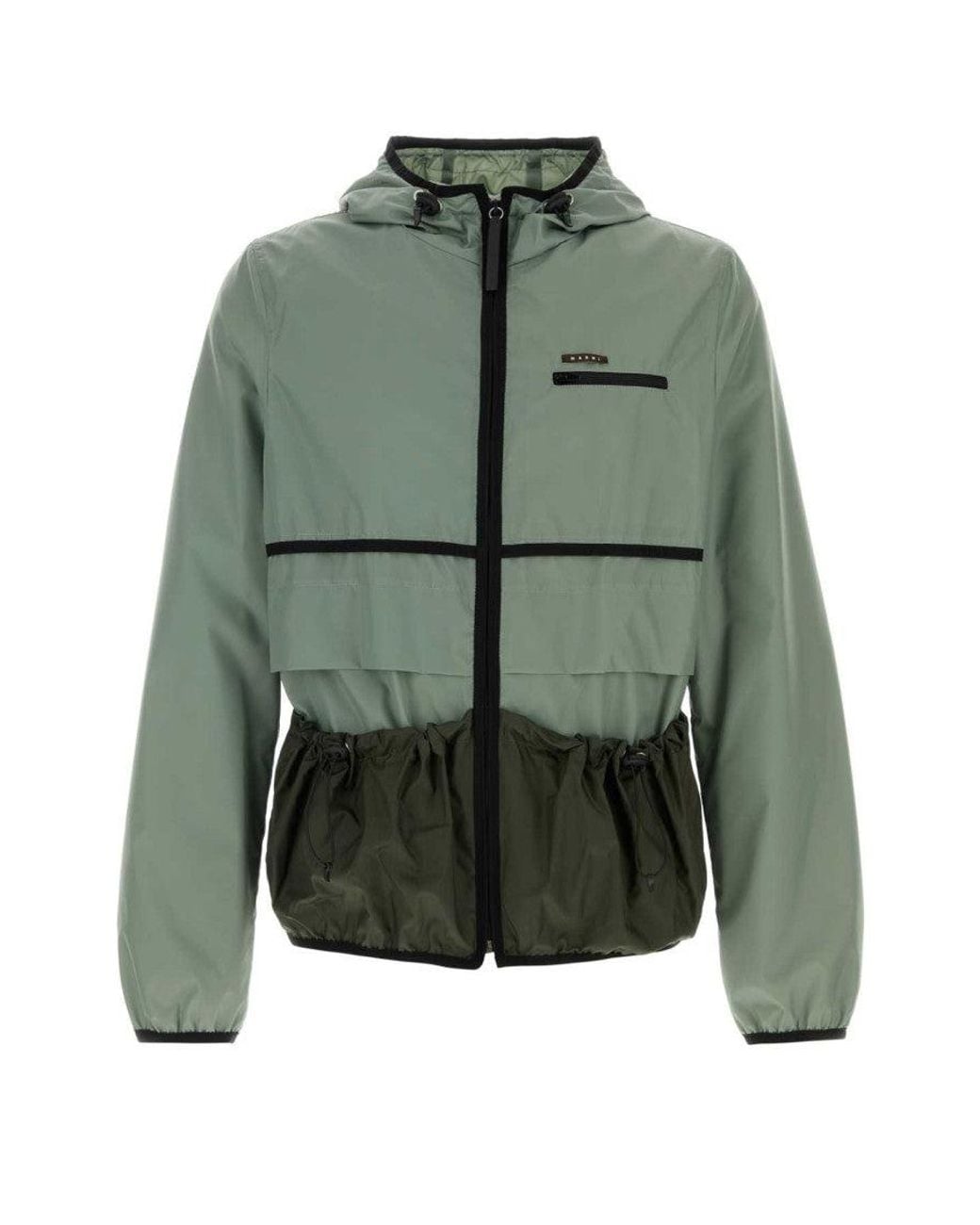 Marni Green Regular Hood Jacket for men