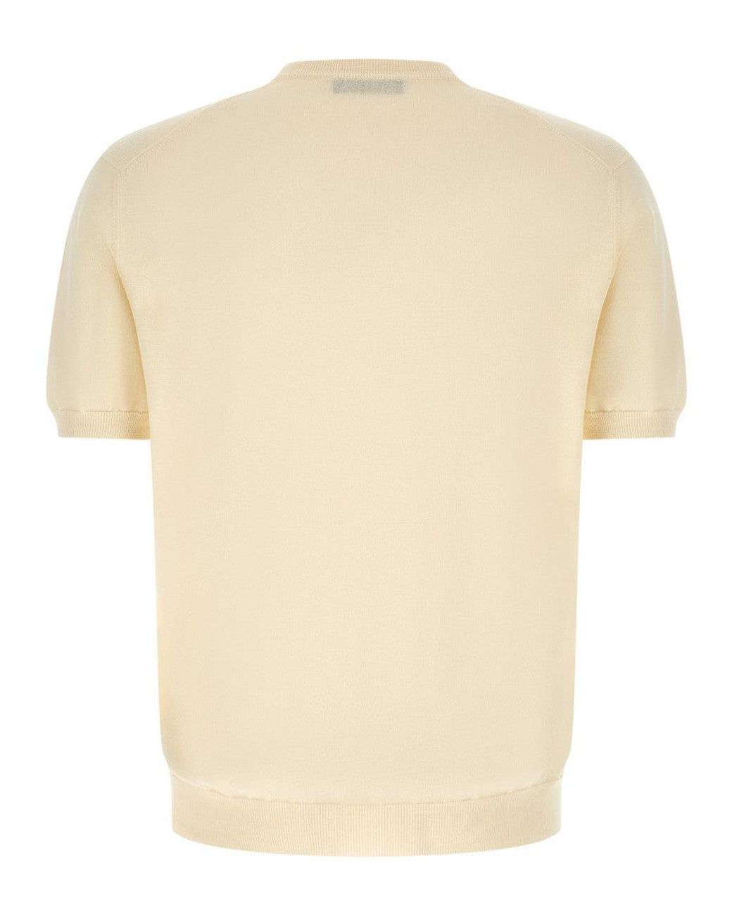 Zanone Natural Cotton Sweater for men