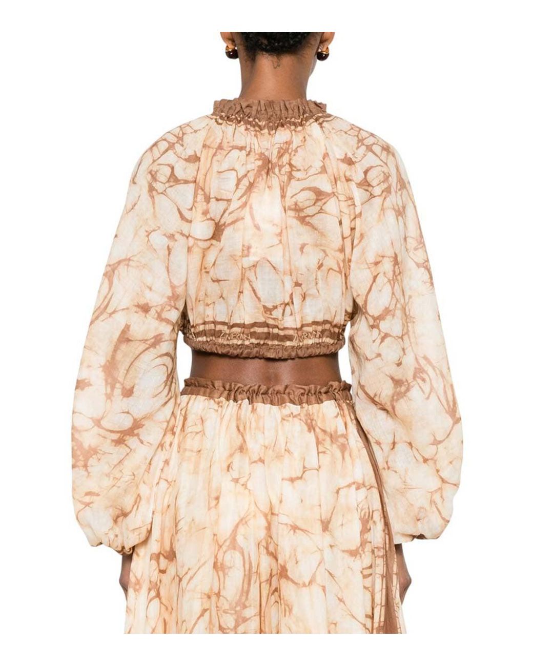 Zimmermann Natural Turtle Neck Top