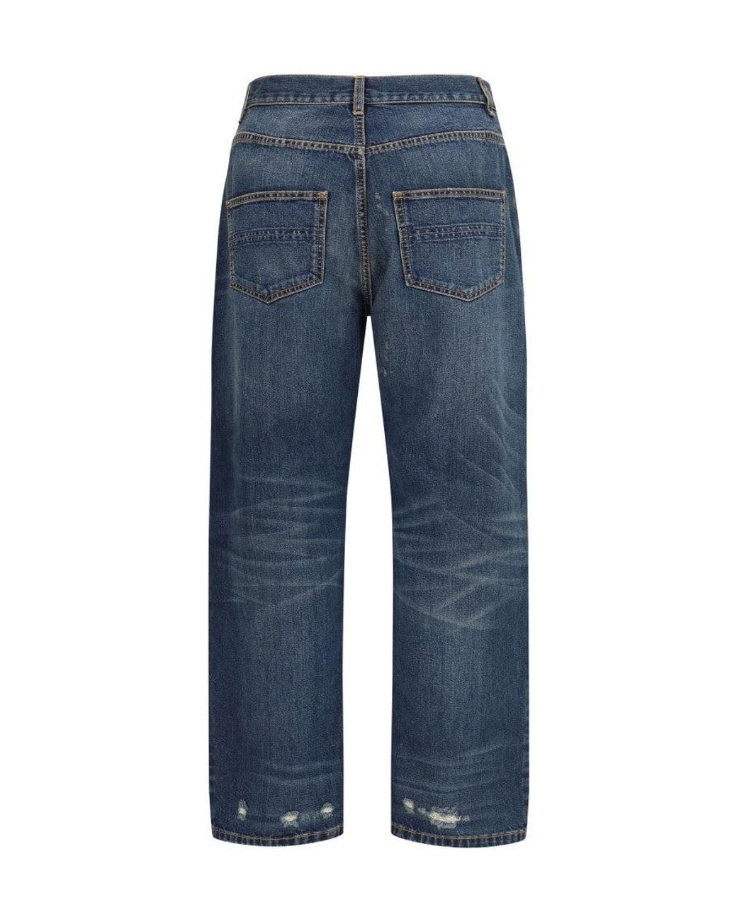 NAMACHEKO Blue Mid Rise Jeans for men