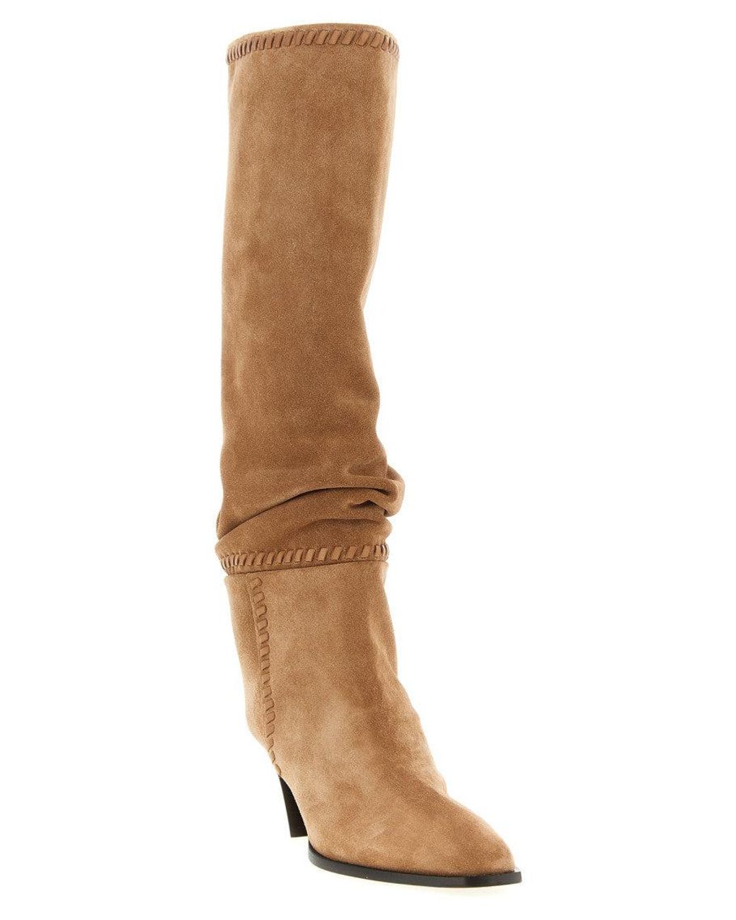 Jimmy Choo Brown 'Hart' Boots
