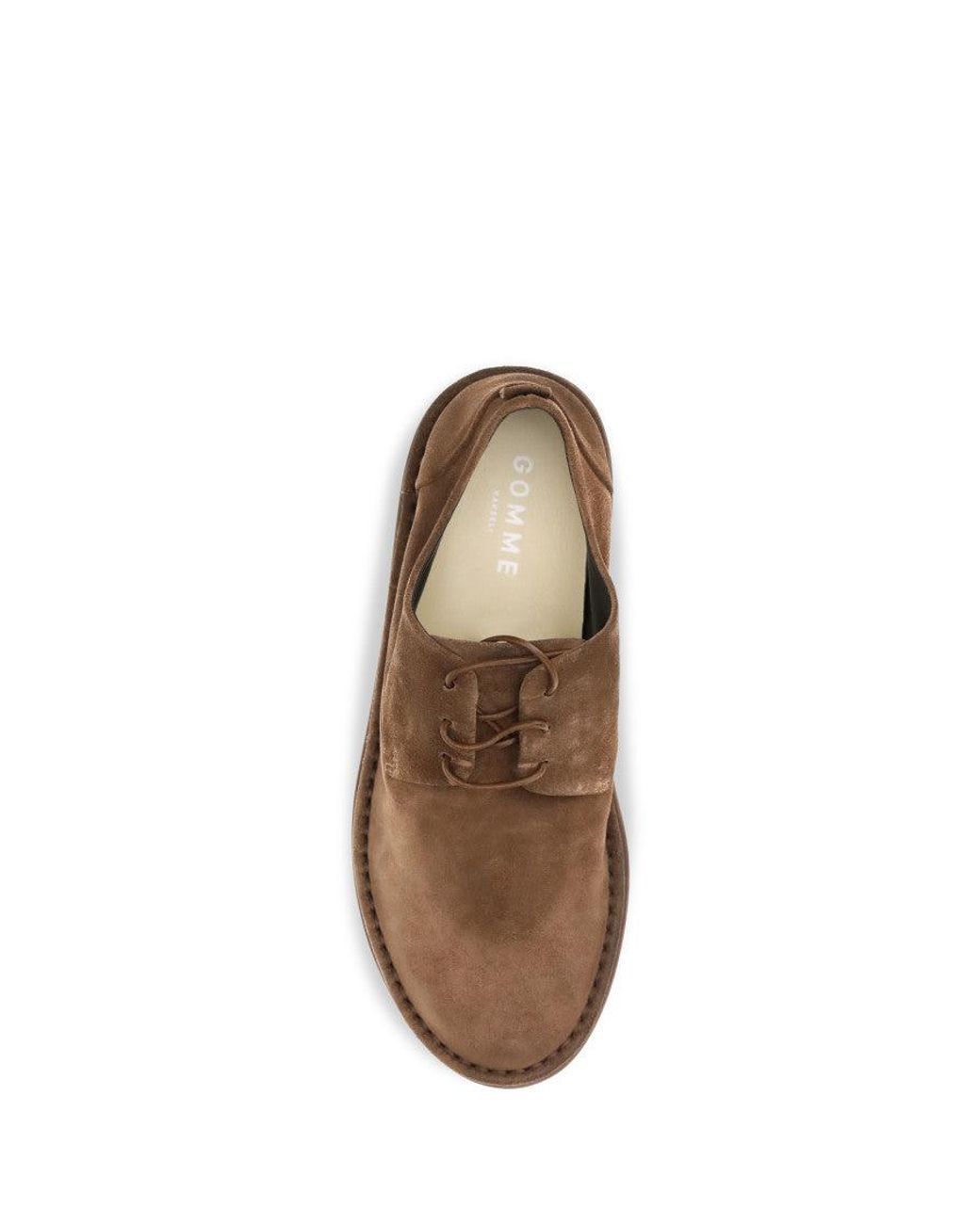 Marsèll Brown Alta Suede Dress Shoes for men